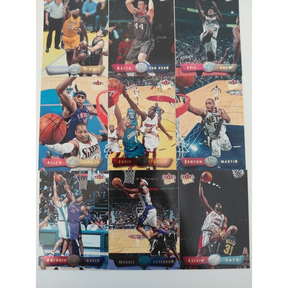 LOT of 12 VTG Trading Cards NBA 01-02 Fleer Ultra Skybox No Duplicates - Picture 3 of 4